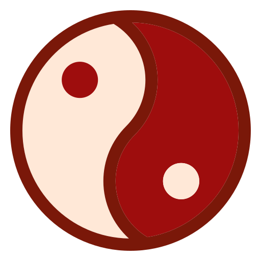 yin yang Generic color lineal-color ikona