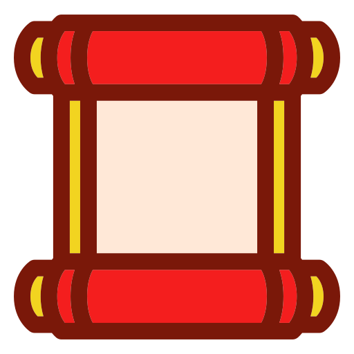 스크롤 Generic color lineal-color icon