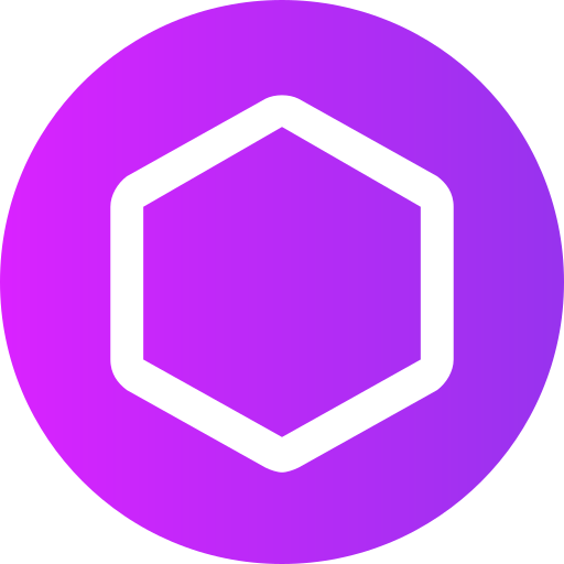 hexagone Generic gradient fill Icône