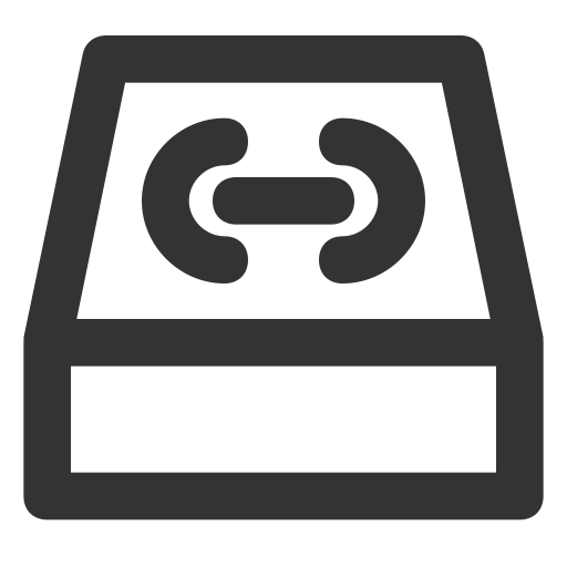 Disk Generic black outline icon