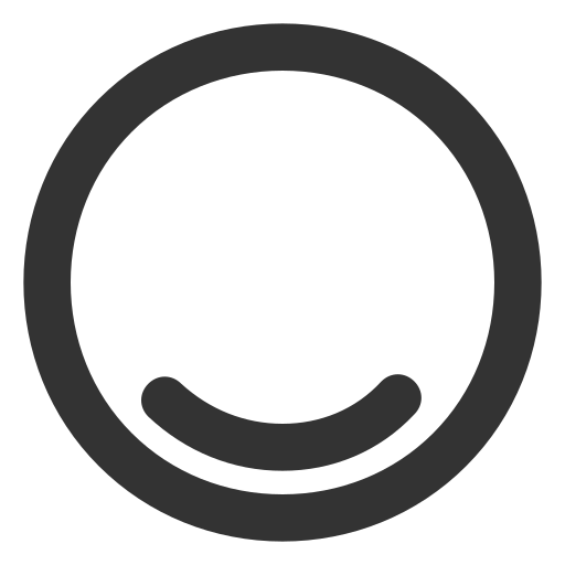 Circle Generic black outline icon