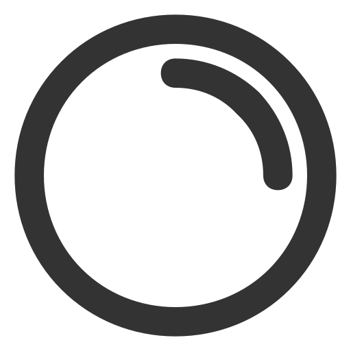 circulo Generic black outline icono
