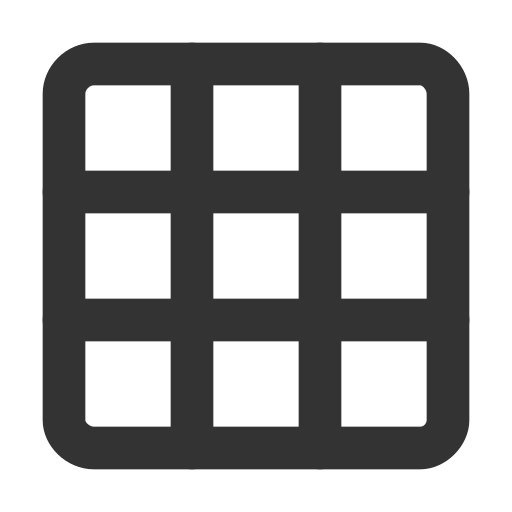 Table Generic black outline icon