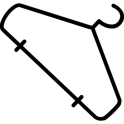 Hanger Generic black outline icon