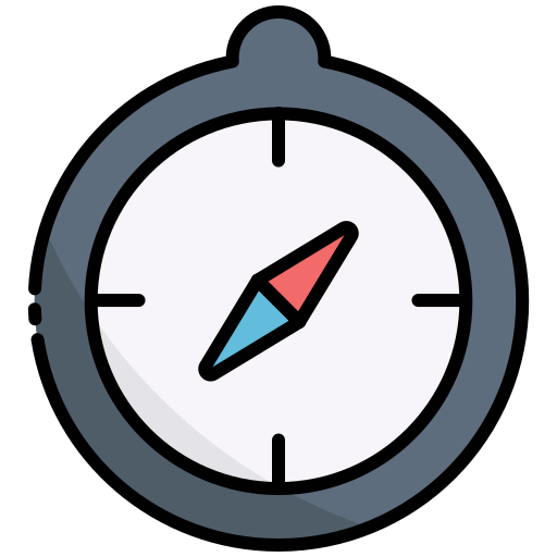 Compass Generic color lineal-color icon