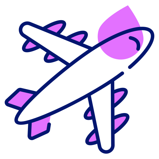 avion Generic color lineal-color Icône
