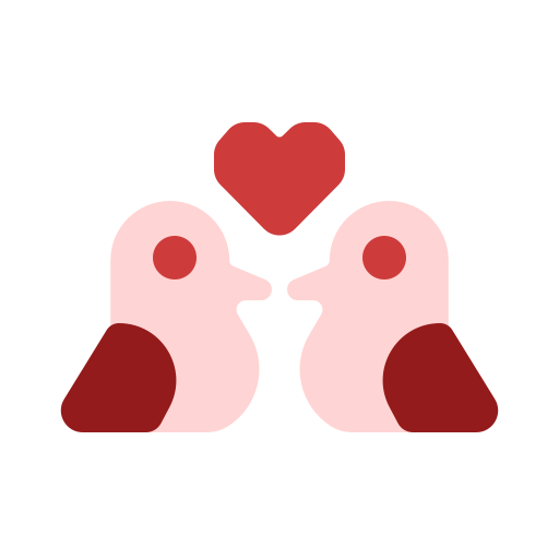 Couple Generic color fill icon