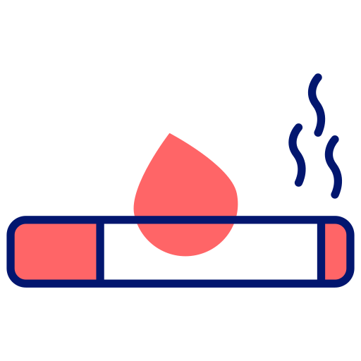 Сигарета Generic color lineal-color иконка