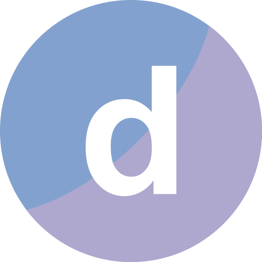 buchstabe d. Generic color fill icon