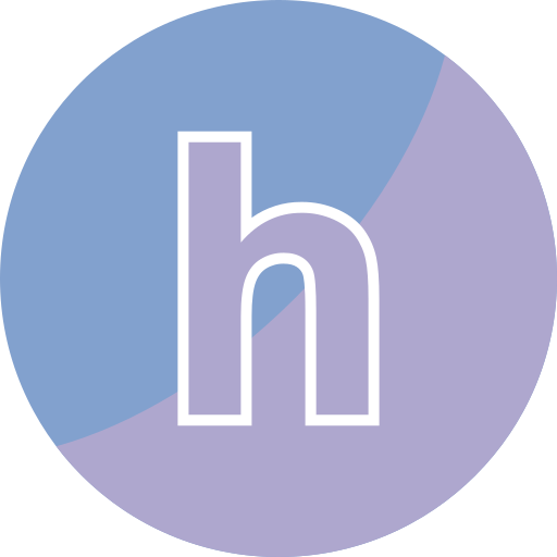Letter h Generic color fill icon