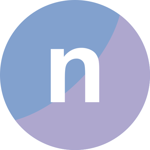 Letter N Generic color fill icon