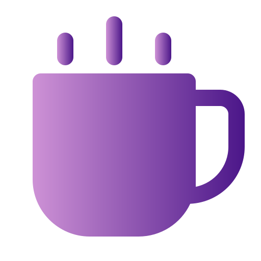 heißer kaffee Generic gradient fill icon