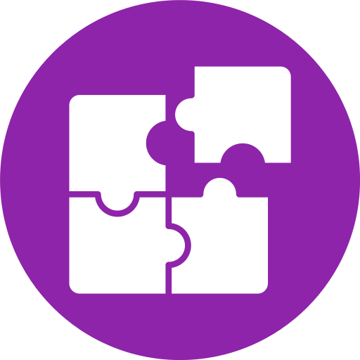 Puzzle piece Generic color fill icon