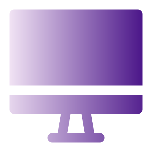 Компьютер Generic gradient fill иконка
