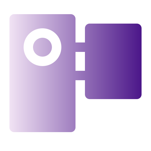 Handycam Generic gradient fill icon