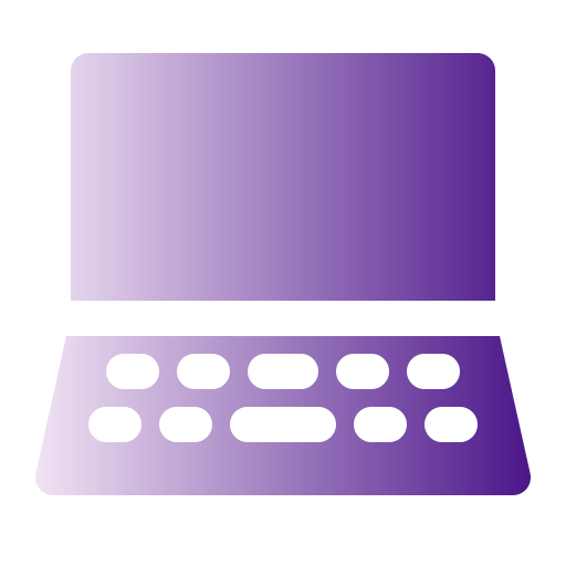 Laptop Generic gradient fill icon