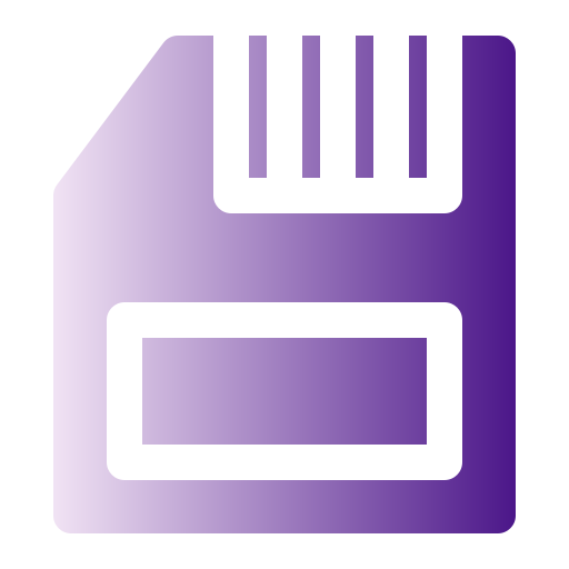Memory card Generic gradient fill icon