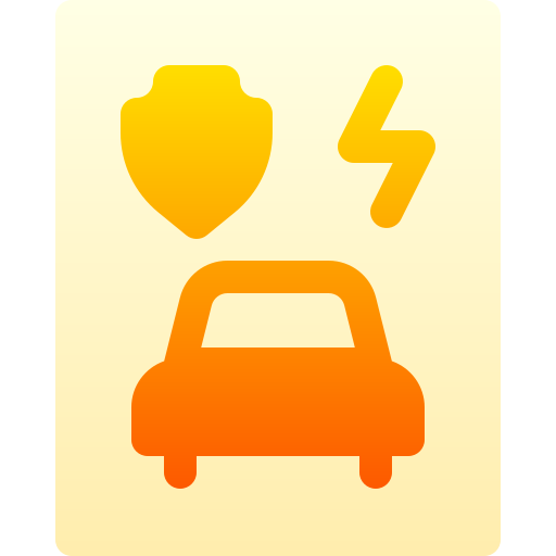 자동차 보험 Basic Gradient Gradient icon