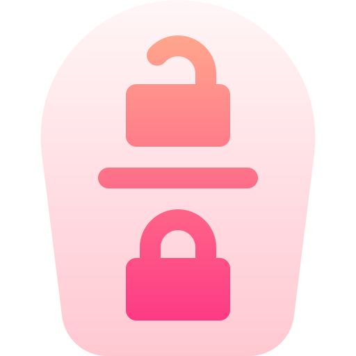リモートアクセス Basic Gradient Gradient icon