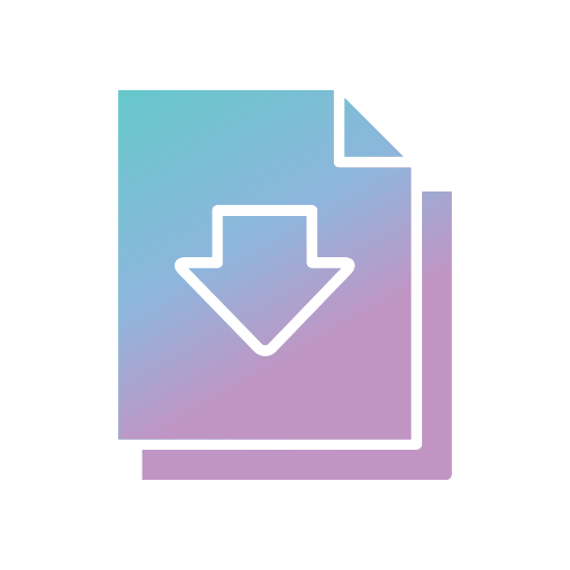 Download file Generic gradient fill icon