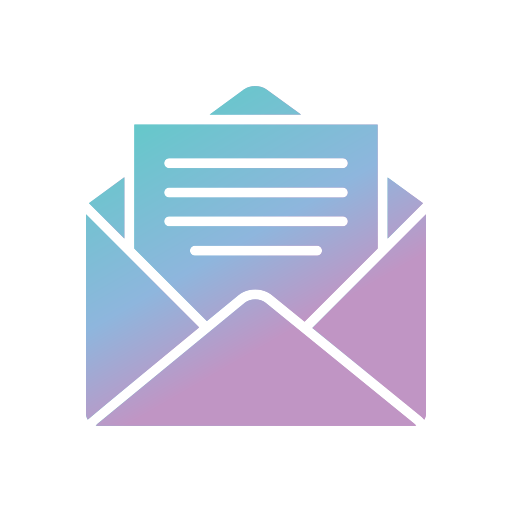 correo Generic gradient fill icono