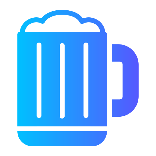 맥주 Generic gradient fill icon
