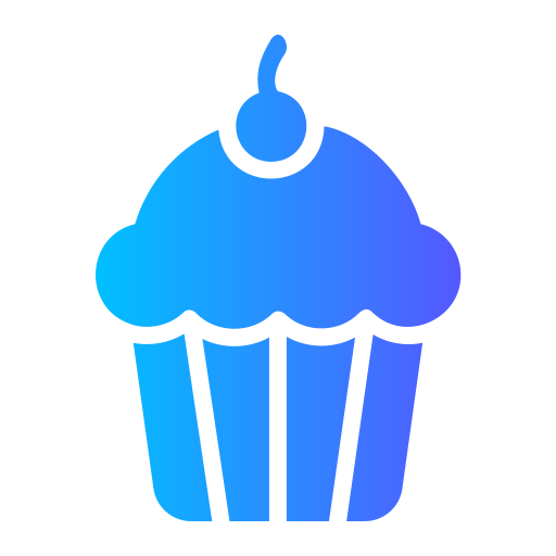 cupcake Generic gradient fill Icône