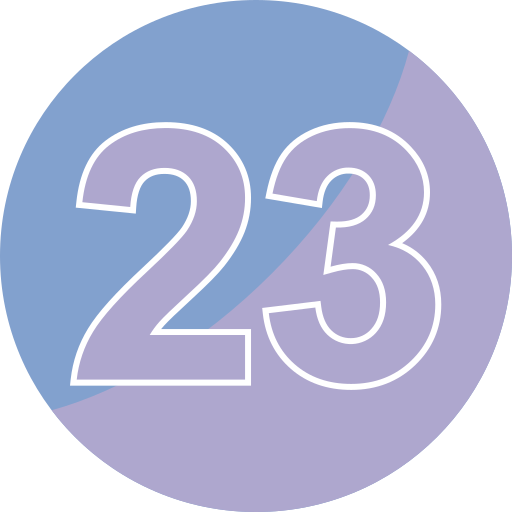 Twenty three Generic color fill icon