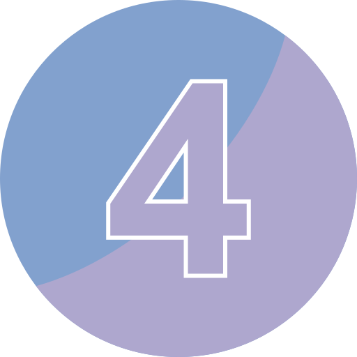 Four Generic color fill icon