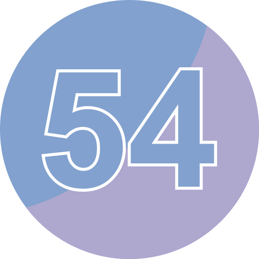 Fifty four Generic color fill icon