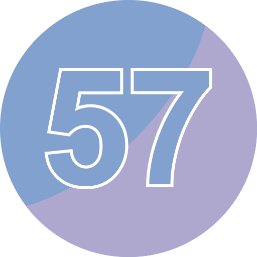 cinquanta sette Generic color fill icona