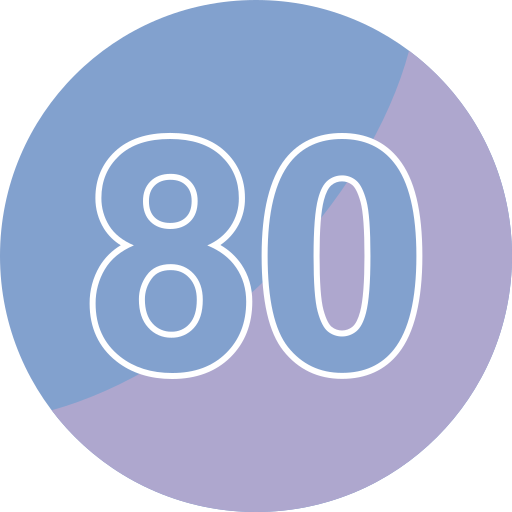 80 Generic color fill ikona