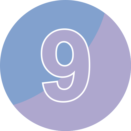 Nine Generic color fill icon