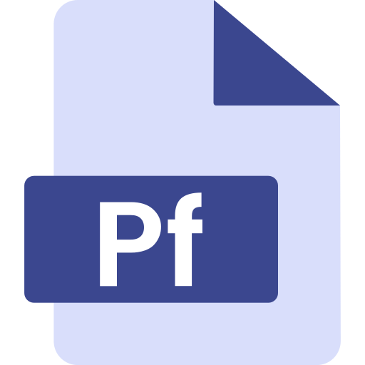 p.f. Generic color fill icono