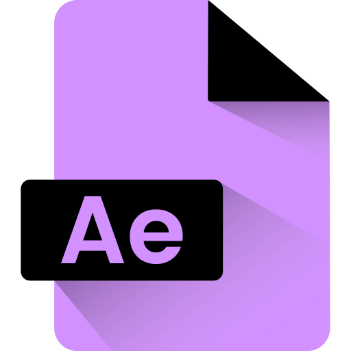 After effects Generic gradient fill icon