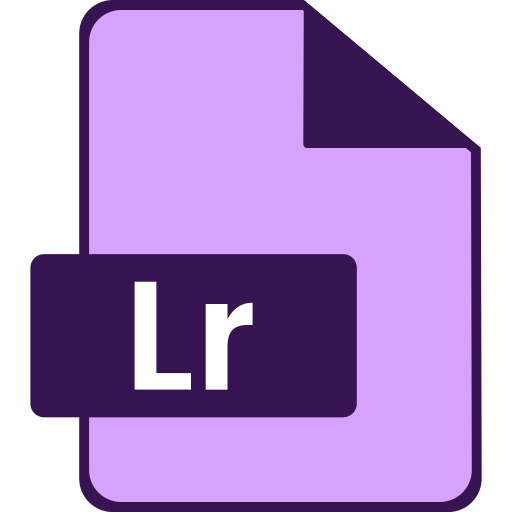 Lightroom Generic color lineal-color icon