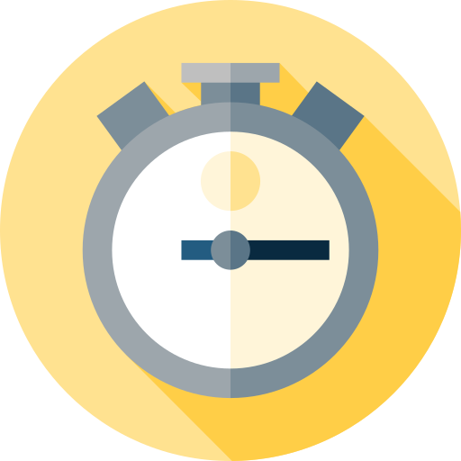stopwatch Flat Circular Flat icoon