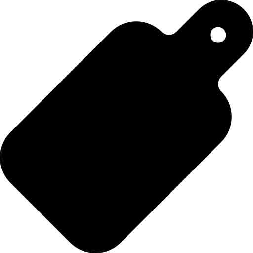 schneidbrett Basic Rounded Filled icon