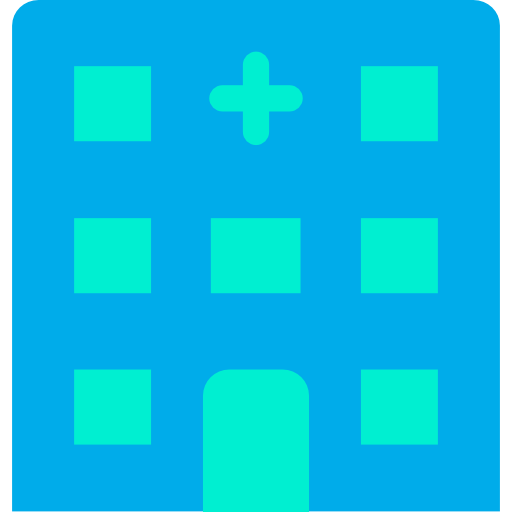 krankenhaus Kiranshastry Flat icon