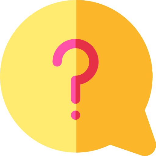 vraag Basic Rounded Flat icoon