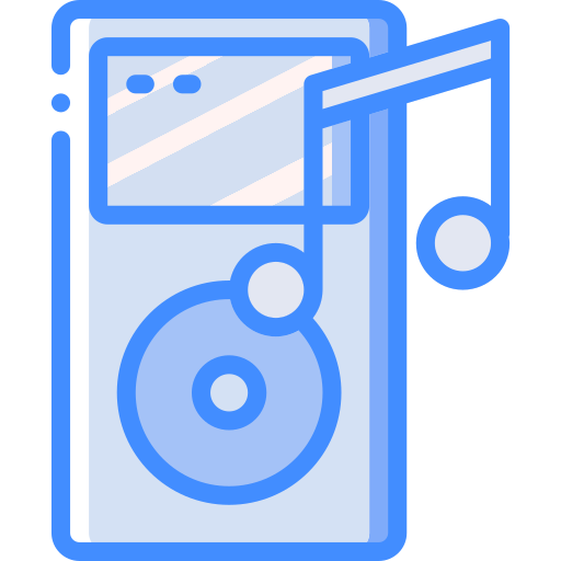 ipod Basic Miscellany Blue Icône
