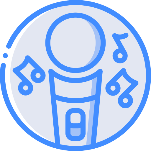 karaoke Basic Miscellany Blue icoon