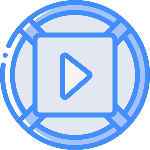 lecteur vidéo Basic Miscellany Blue Icône