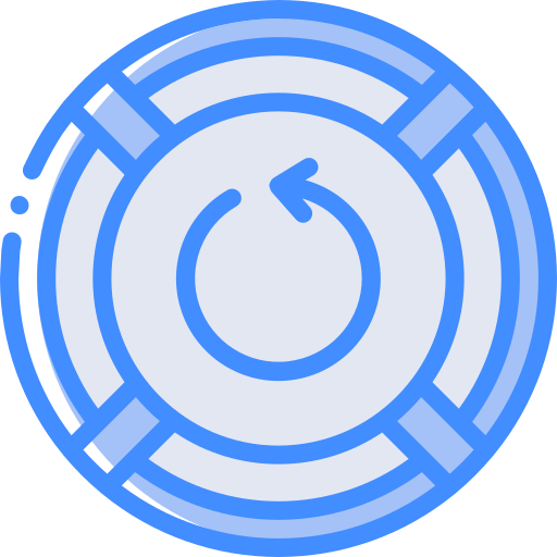 リセット Basic Miscellany Blue icon