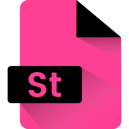 Adobe stock Generic gradient fill icon