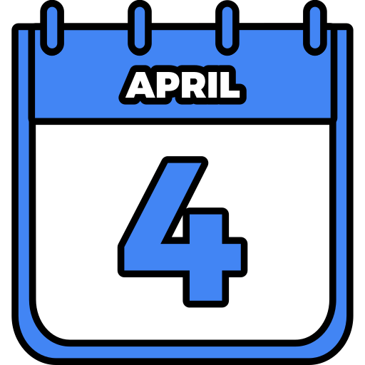 4월 4일 Generic color lineal-color icon