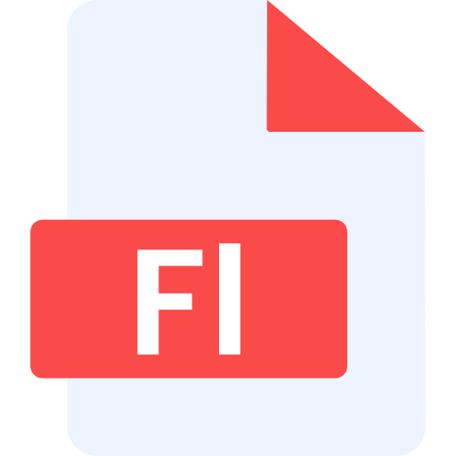 adobe flash player Generic color fill icon