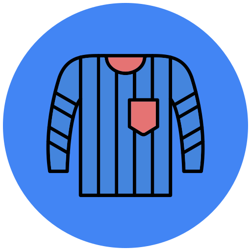 Referee jersey Generic color lineal-color icon