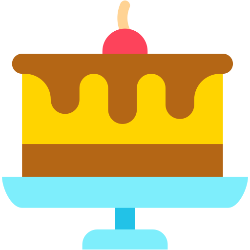 Cake Generic color fill icon