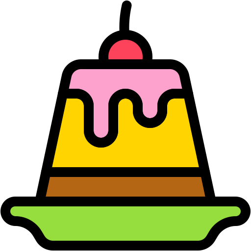 プリン Generic color lineal-color icon